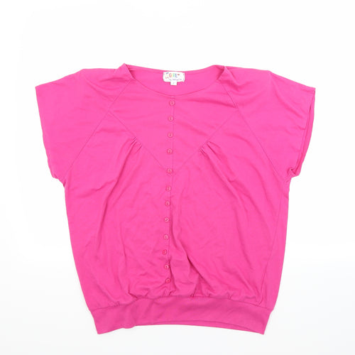 Preworn Womens Red   Basic T-Shirt Size M