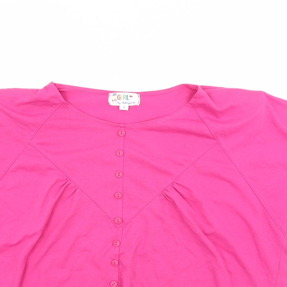 Preworn Womens Red   Basic T-Shirt Size M