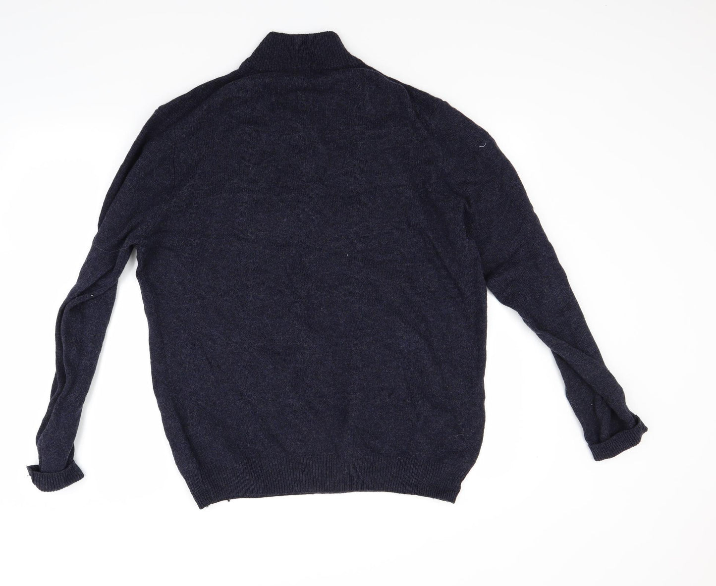 Marks and Spencer Mens Blue   Pullover Jumper Size L