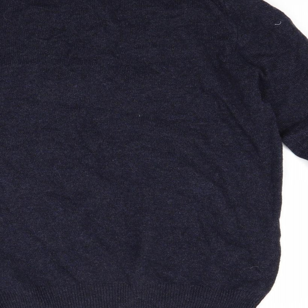 Marks and Spencer Mens Blue   Pullover Jumper Size L