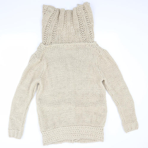 George Womens Beige   Cardigan Jumper Size 12