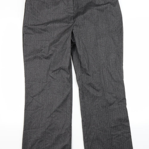 Marks and Spencer Womens Grey   Trousers  Size 16 L28 in