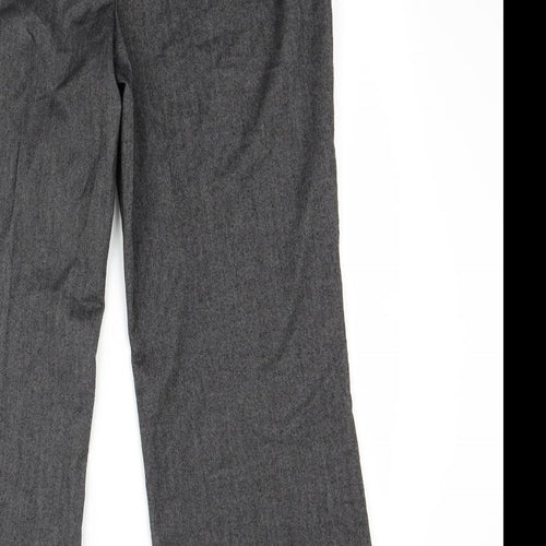 Marks and Spencer Womens Grey   Trousers  Size 16 L28 in