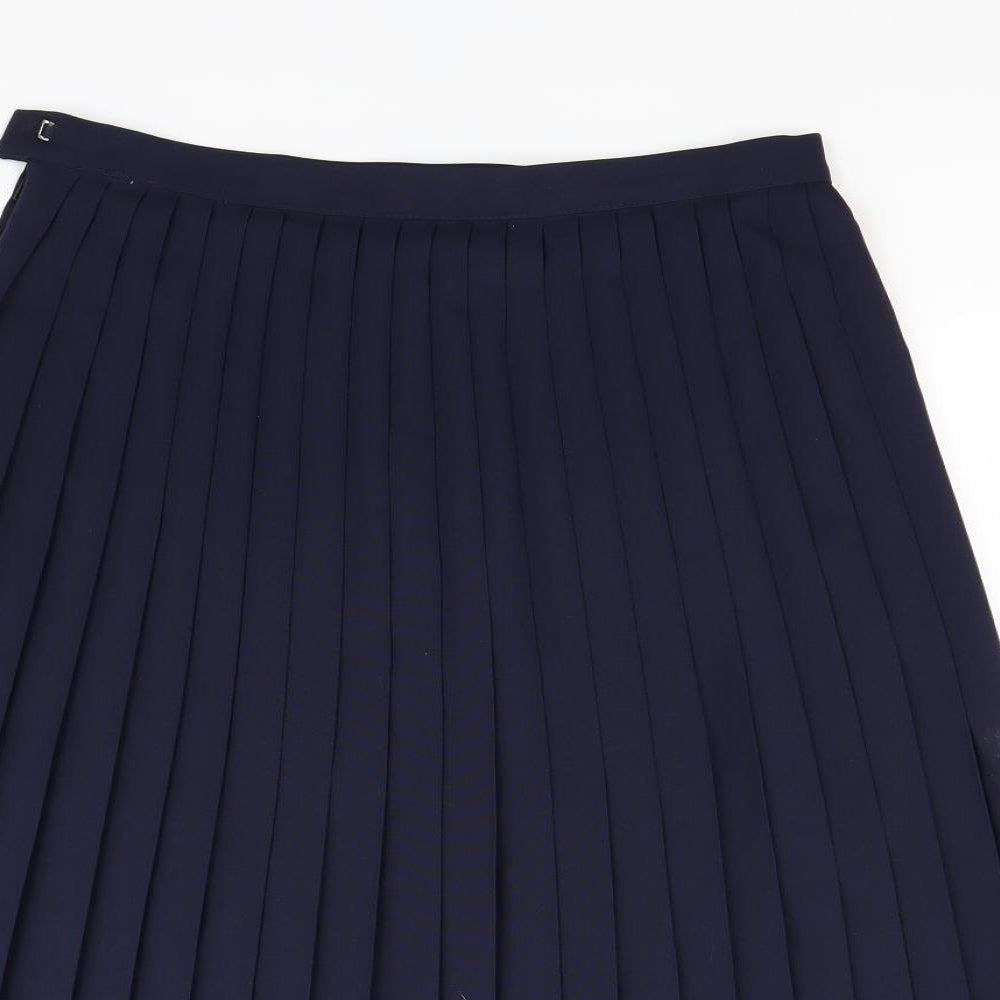 Marks and Spencer Womens Blue   Flare Skirt Size 16