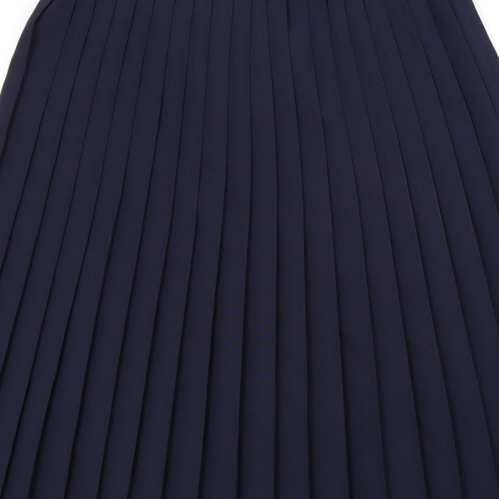 Marks and Spencer Womens Blue   Flare Skirt Size 16