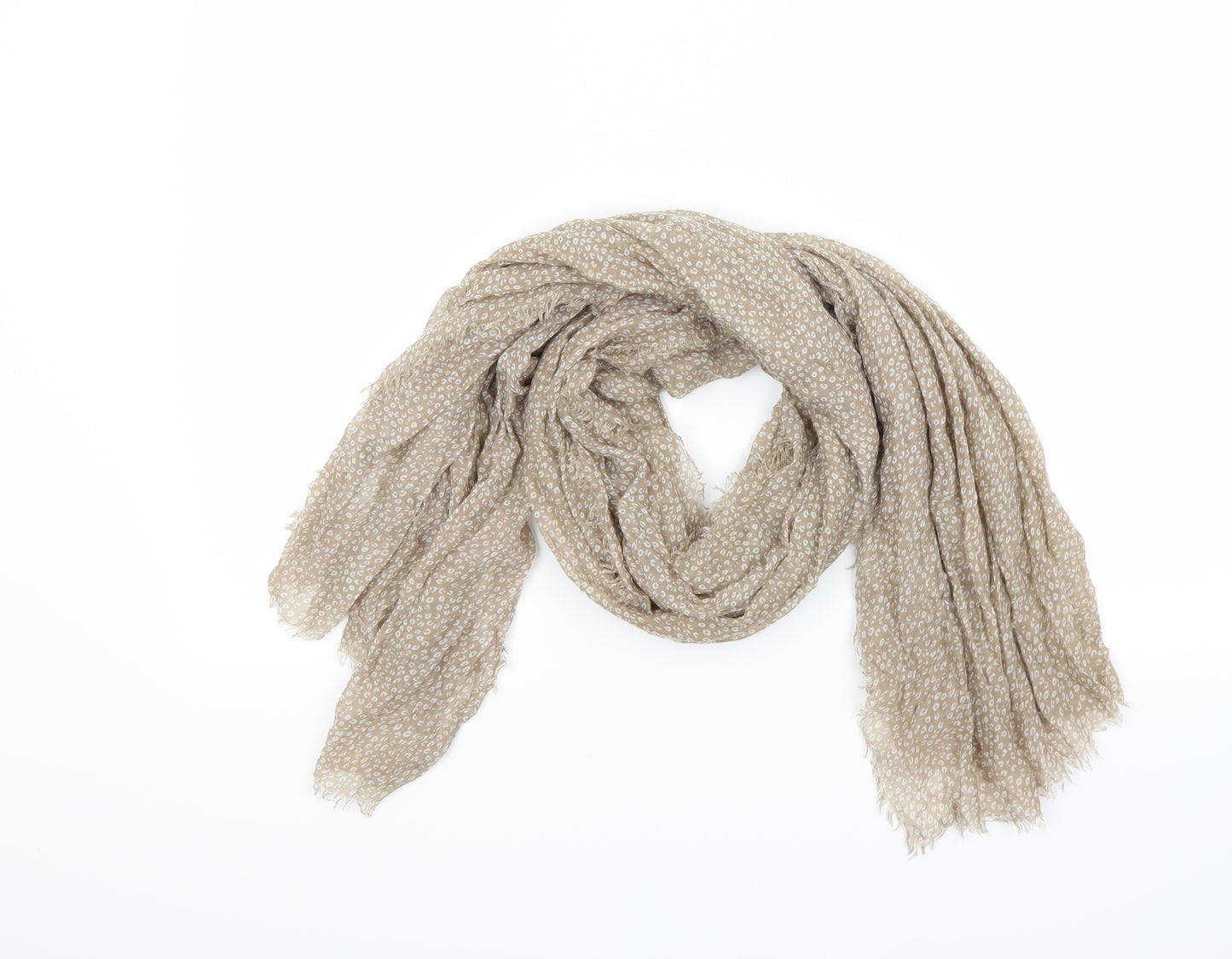Preworn Womens Beige    Scarf