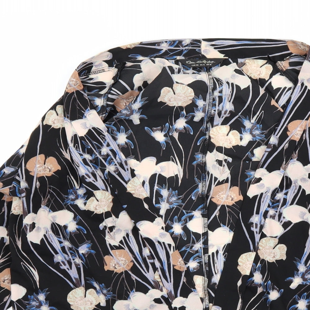 Miss Selfridge Womens Multicoloured Floral  Basic Blouse Size 10
