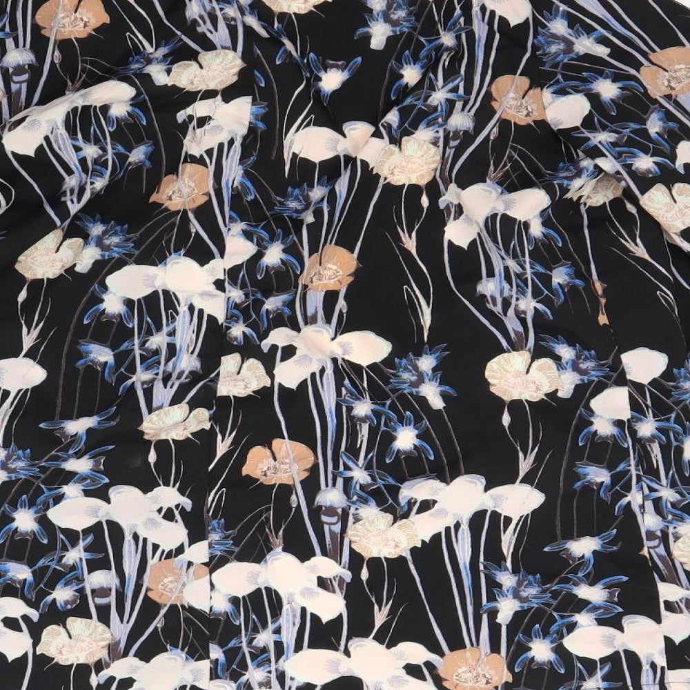 Miss Selfridge Womens Multicoloured Floral  Basic Blouse Size 10