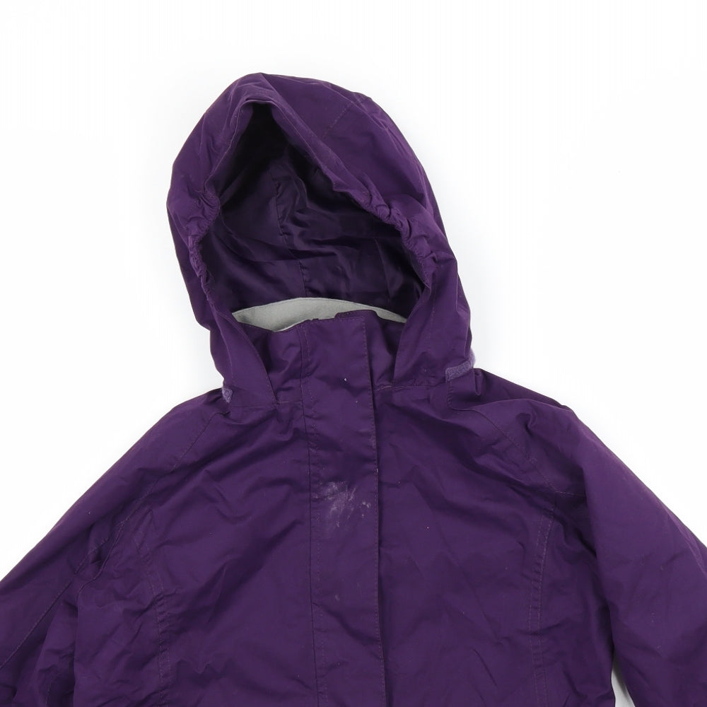 Peter Storm Girls Purple   Windbreaker Coat Size 9-10 Years