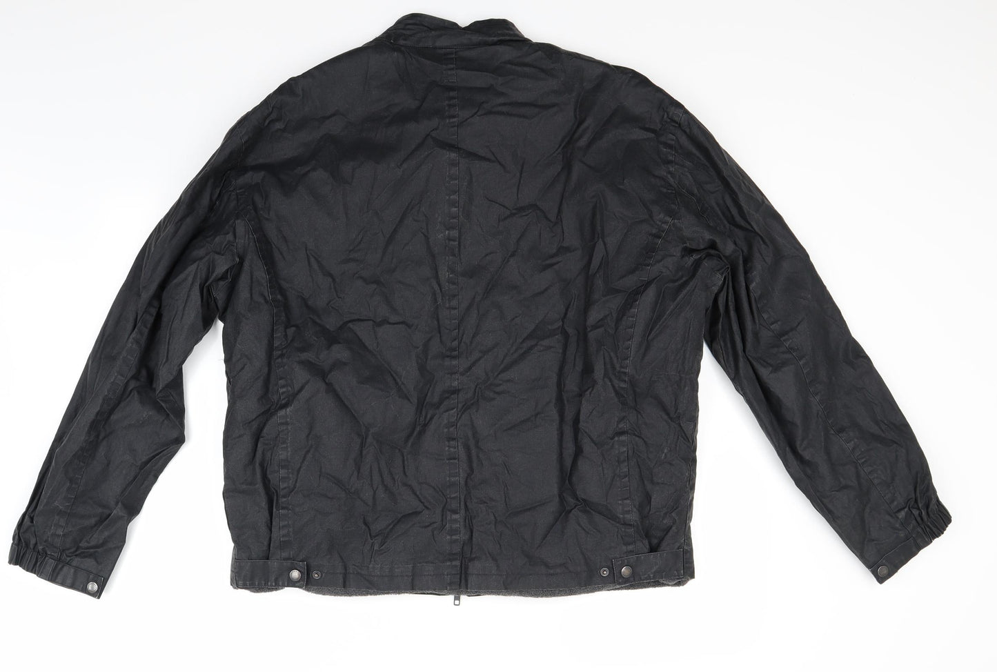 Thomas Burberry Mens Black   Bomber Jacket Coat Size L