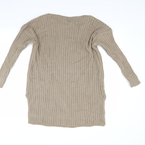 Missyempire Womens Brown   Pullover Jumper Size L