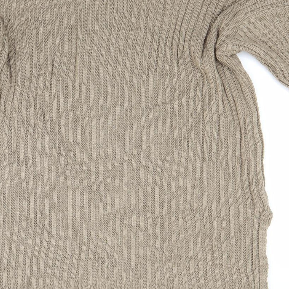 Missyempire Womens Brown   Pullover Jumper Size L