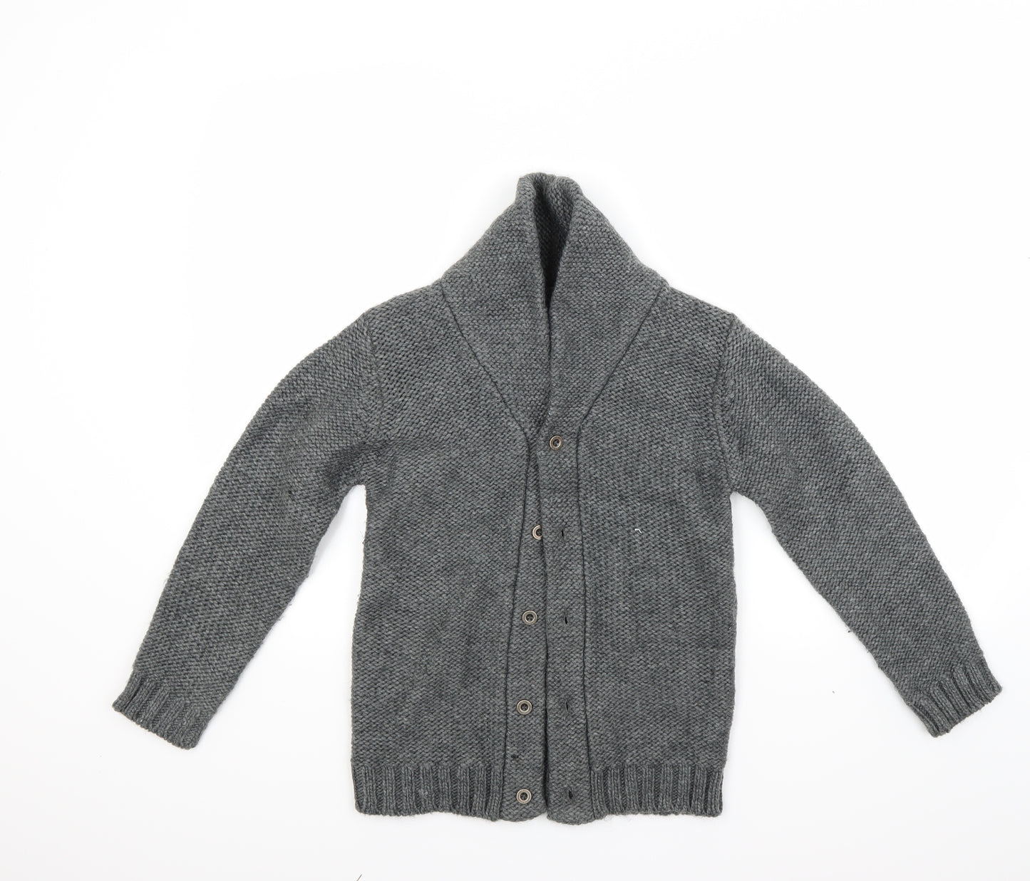 NEXT Girls Grey   Cardigan Jumper Size 10 Years