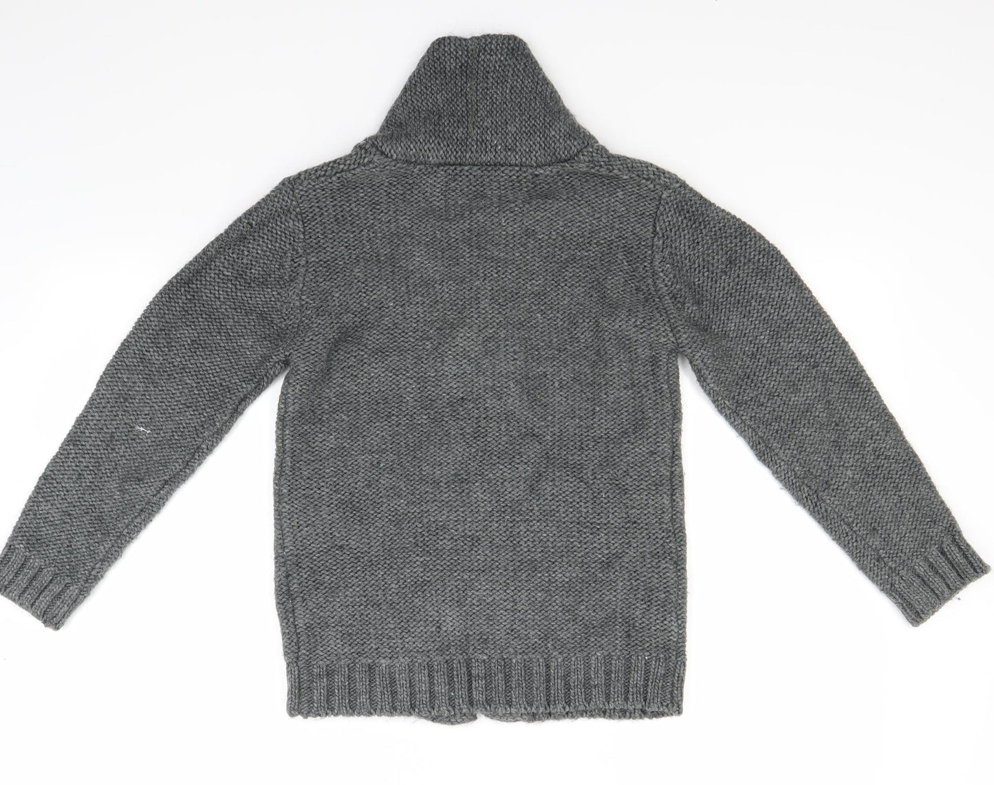 NEXT Girls Grey   Cardigan Jumper Size 10 Years