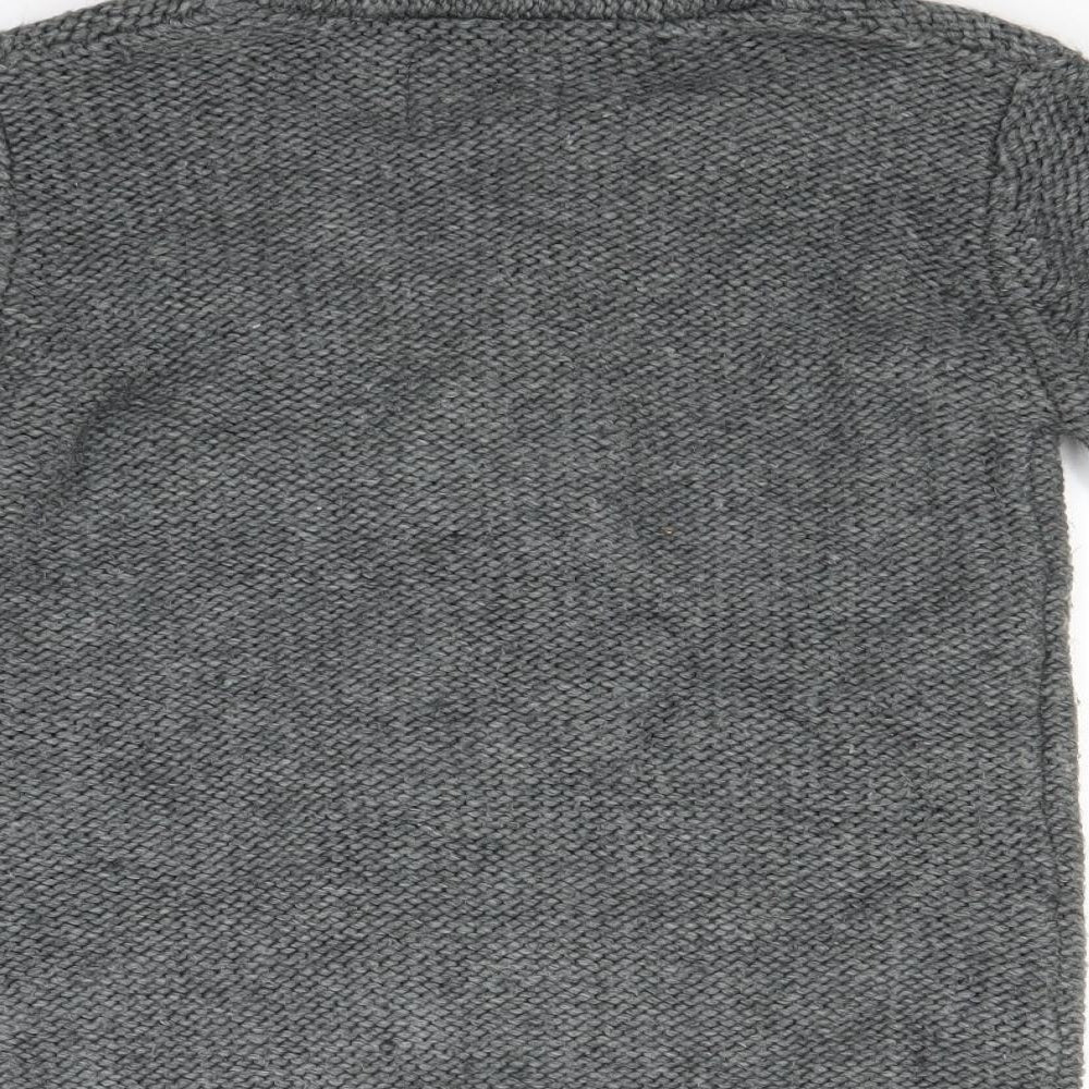 NEXT Girls Grey   Cardigan Jumper Size 10 Years
