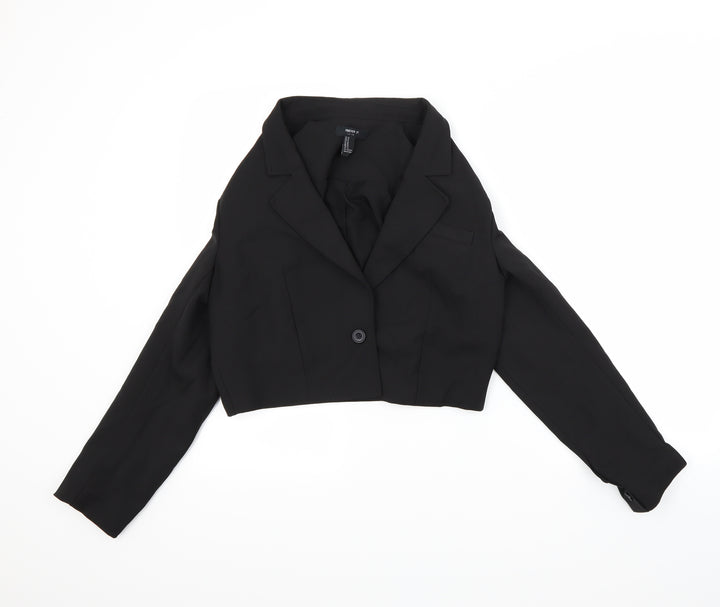 FOREVER 21 Womens Black Jacket Size M - Crop