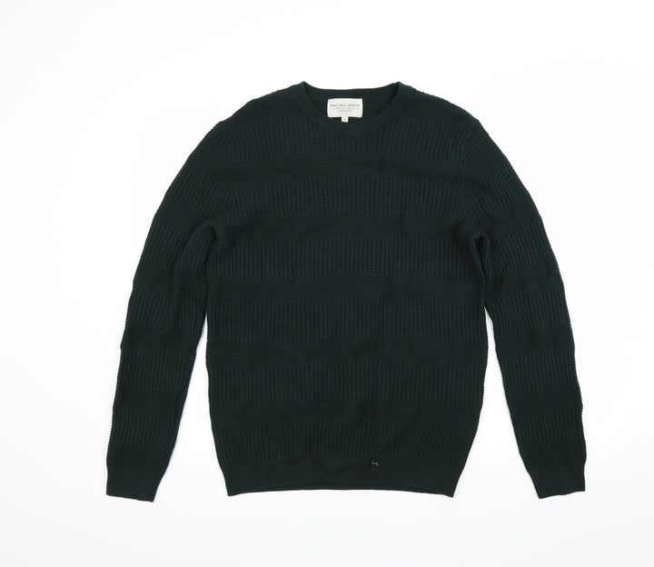 Racing Green Womens Green Pullover Jumper Size S