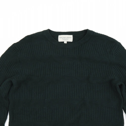Racing Green Womens Green   Pullover Jumper Size S