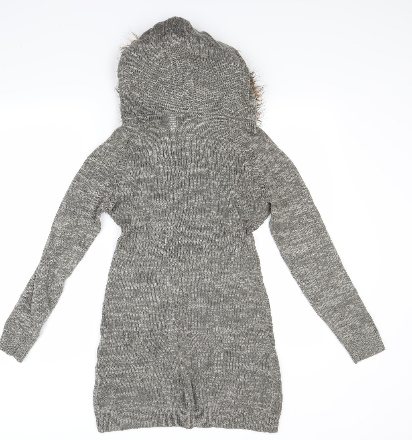 Brave Soul Womens Grey  Rayon Jumper Dress  Size 10