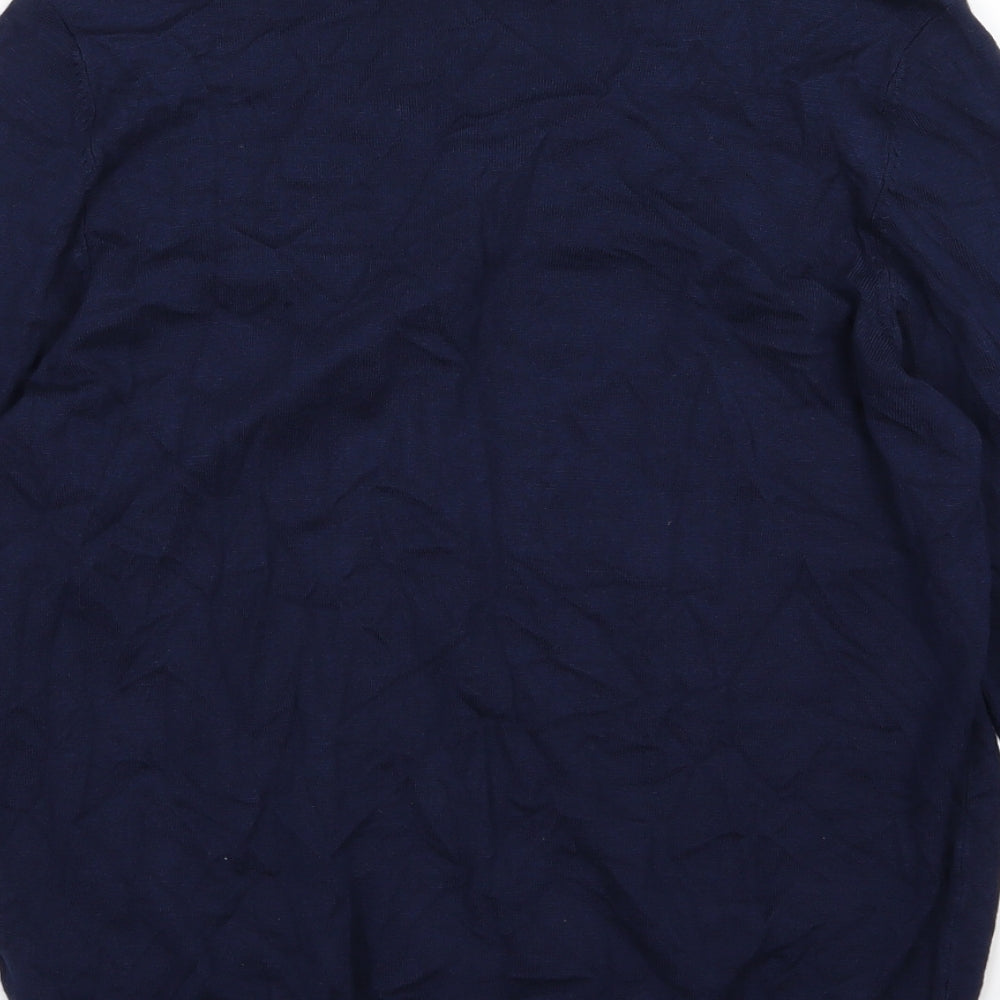 George Womens Blue  Knit Cardigan Jumper Size 14