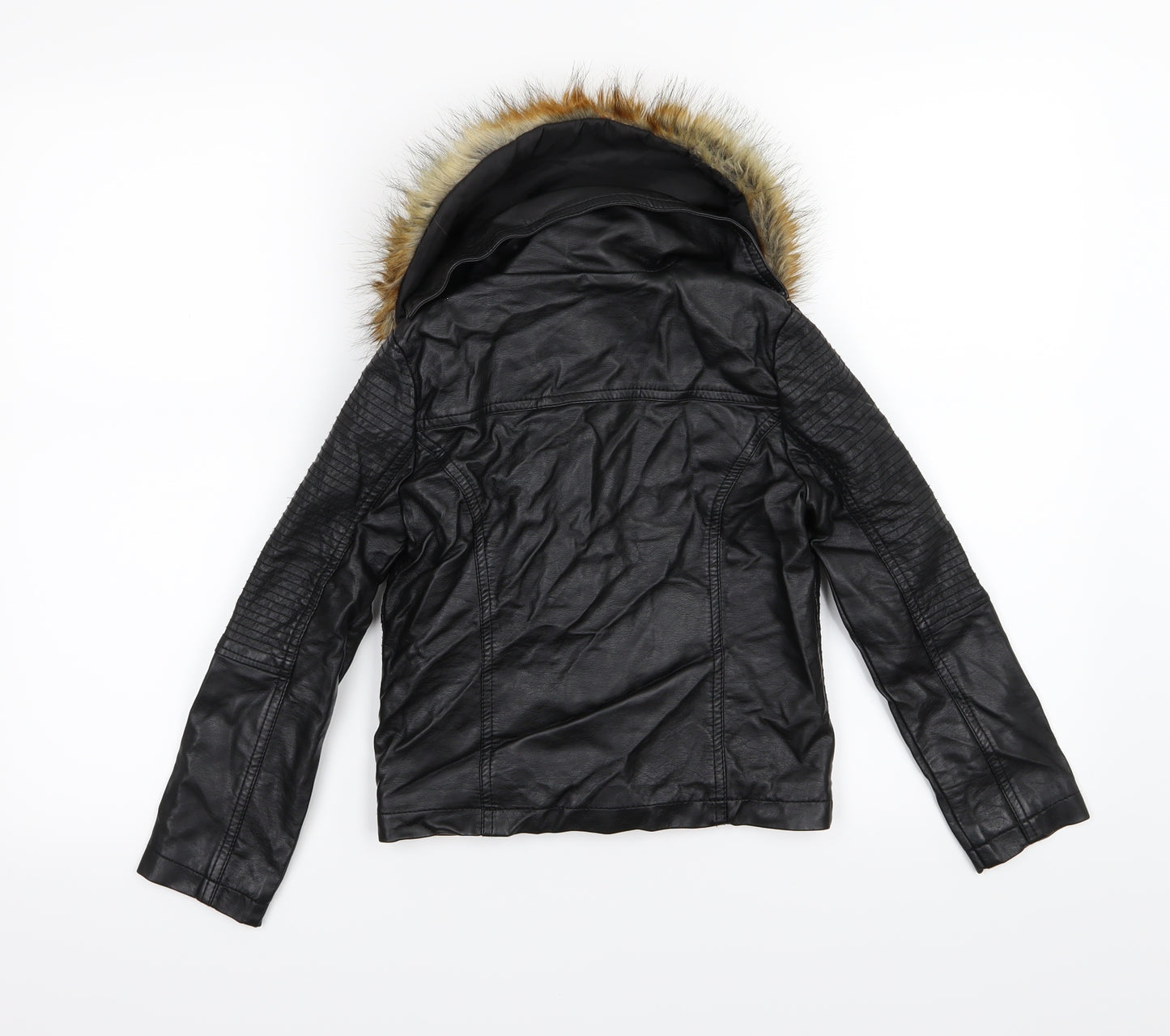 Marks and Spencer Girls Black   Jacket  Size 7-8 Years