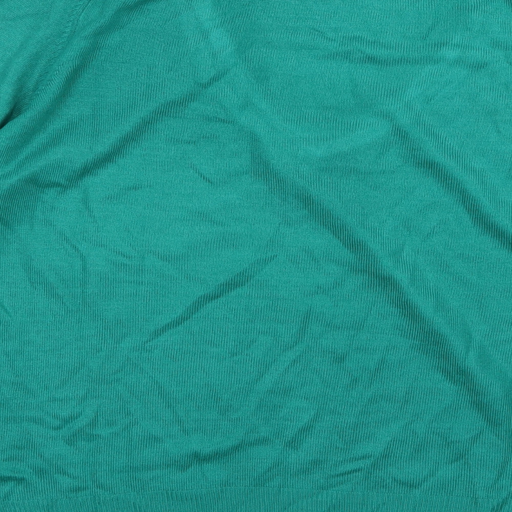 Marks and Spencer Womens Green  Knit Pullover Jumper Size 18