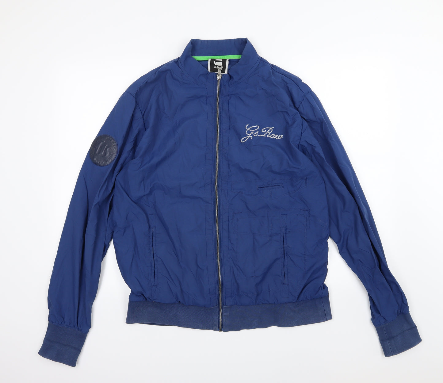 G-Star Mens Blue   Jacket  Size XL  - Lightweight Go Row