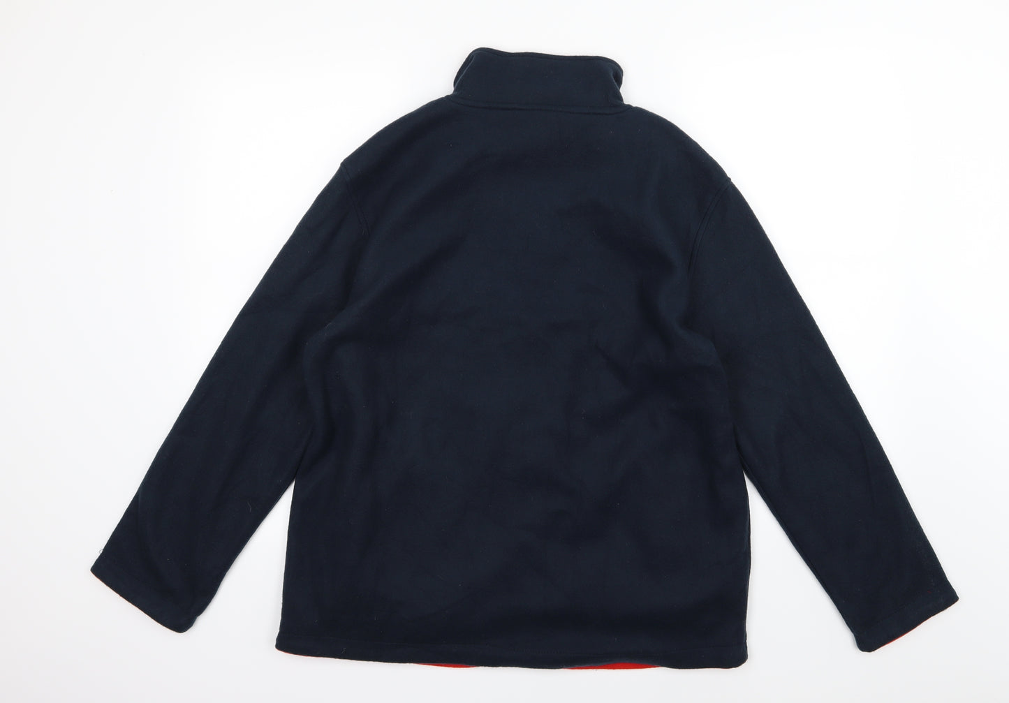 Preworn Mens Blue  Fleece Jacket  Size M  - Reversible