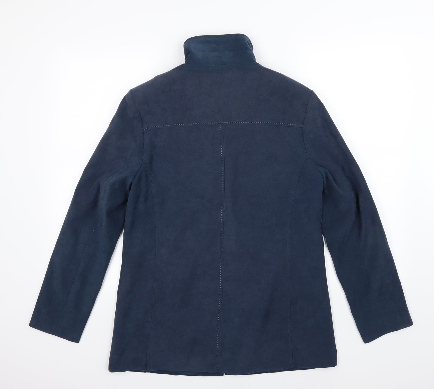Alexara Womens Blue  Velour Jacket  Size S