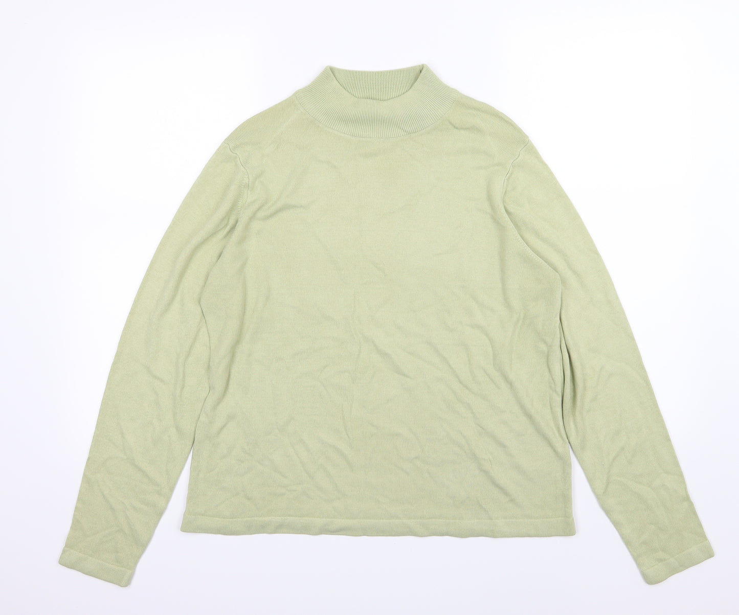 Marks and Spencer Womens Green  Knit Pullover Jumper Size 18