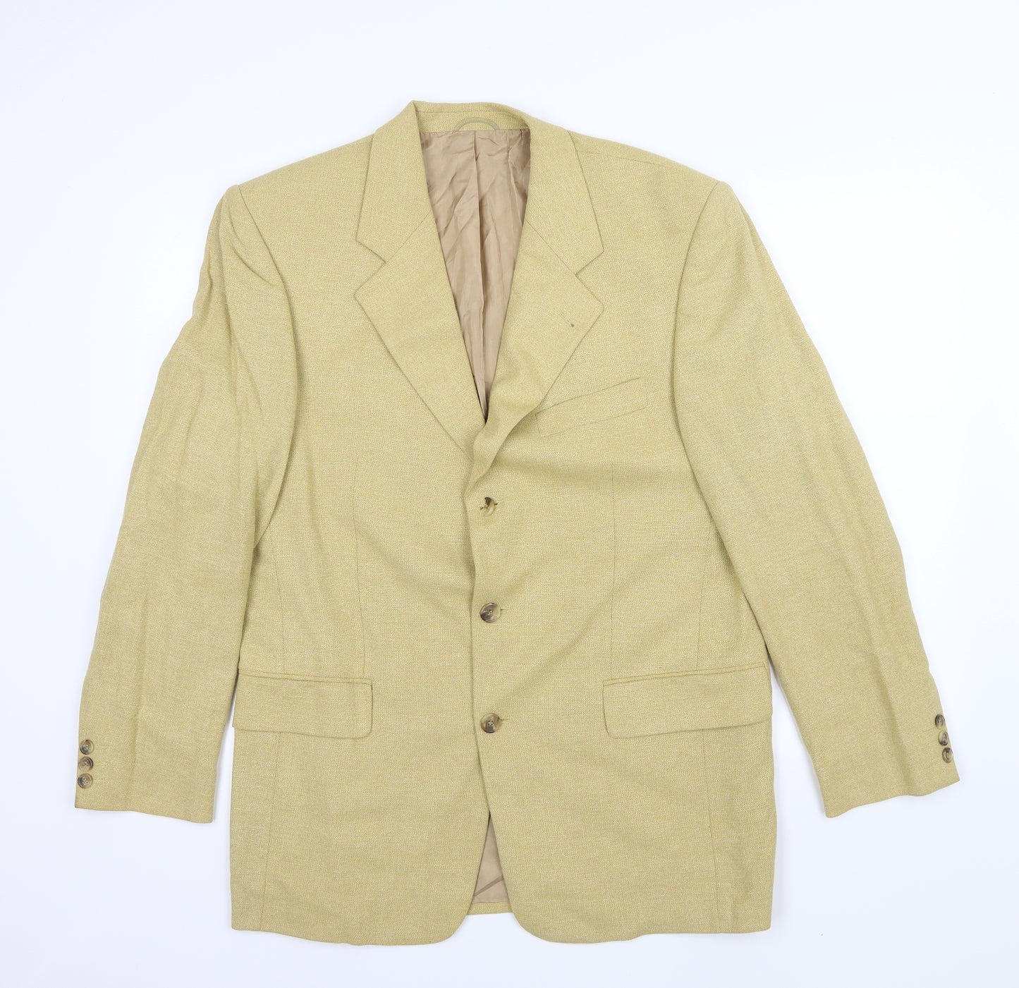 Mario Barutti Mens Beige   Jacket Suit Jacket Size 40