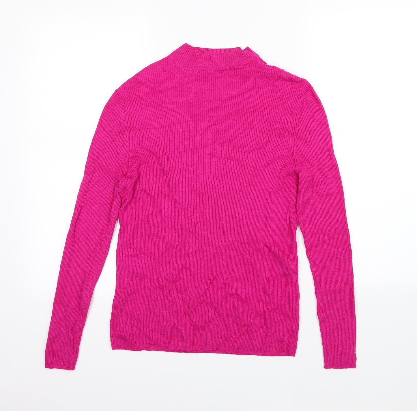 George Womens Pink  Knit Pullover Jumper Size 16