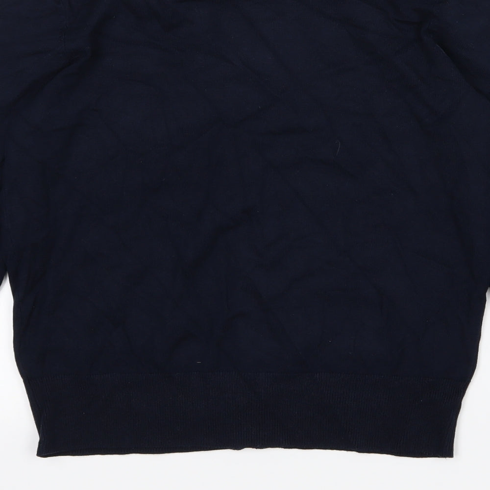 Principles Womens Blue  Knit Full Zip Jumper Size 12