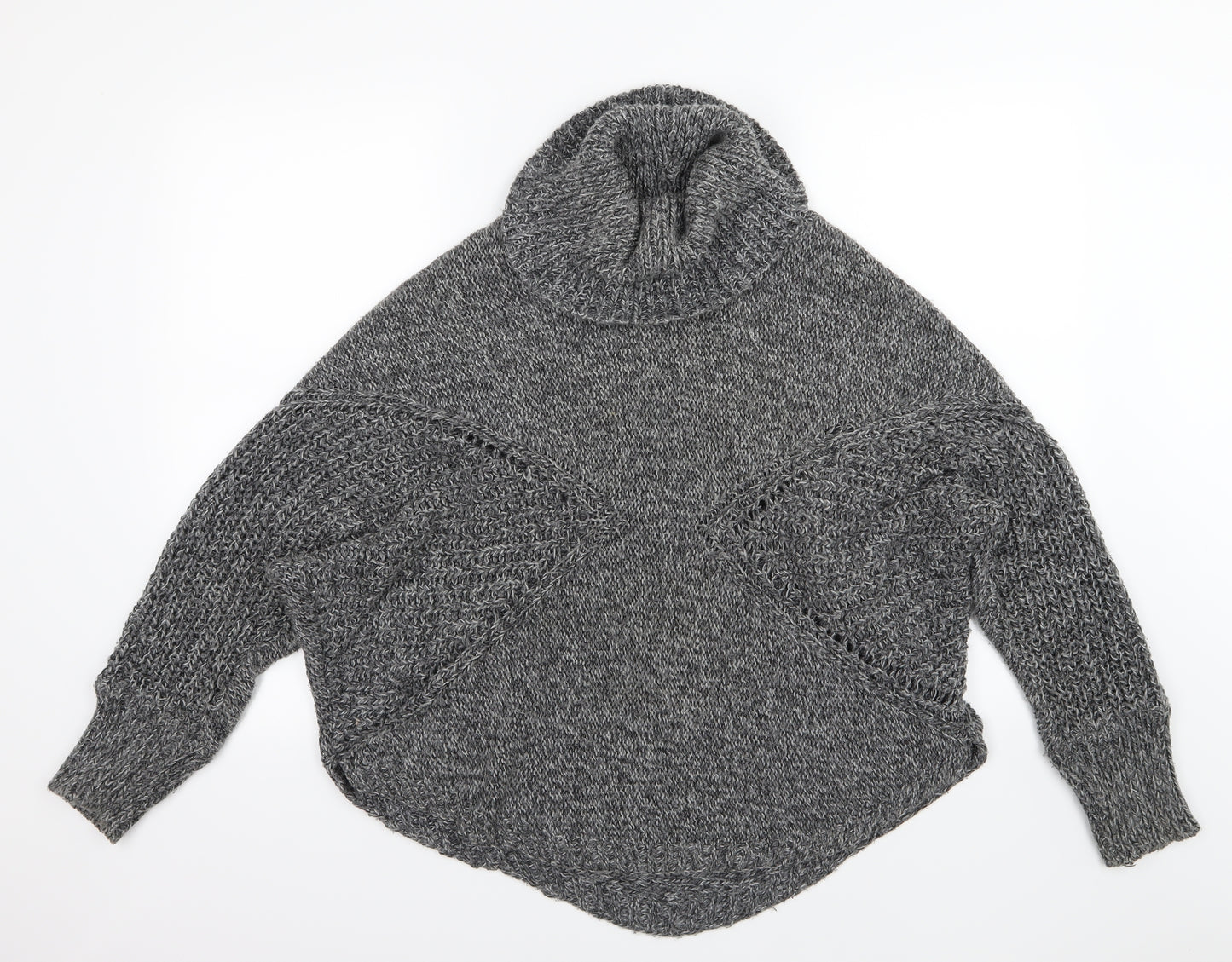 George Womens Grey  Knit Pullover Jumper Size M