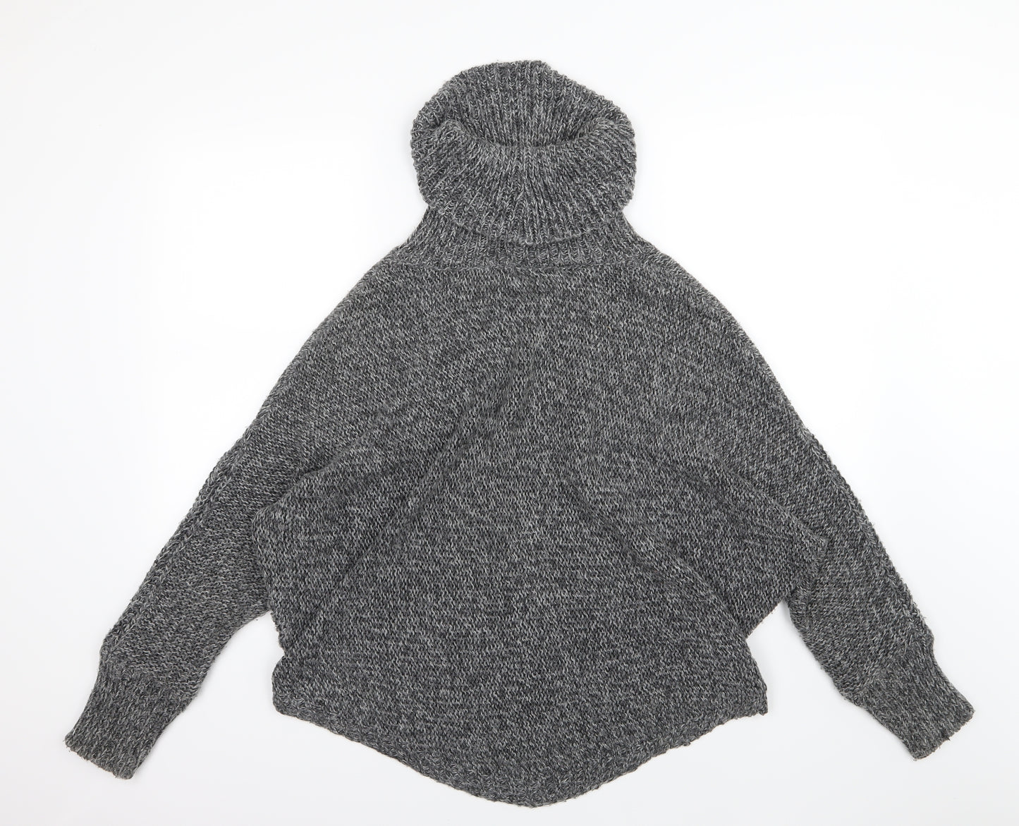 George Womens Grey  Knit Pullover Jumper Size M