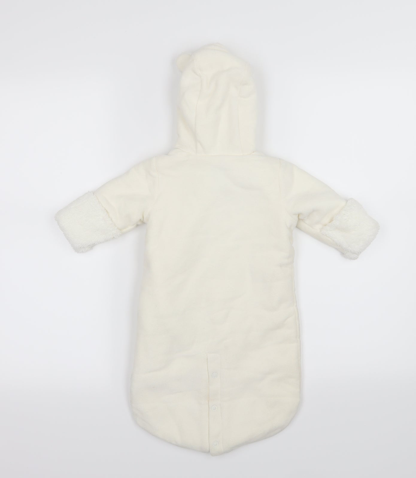 Baby Ivory  Fleece Babygrow One-Piece Size 0-3 Months
