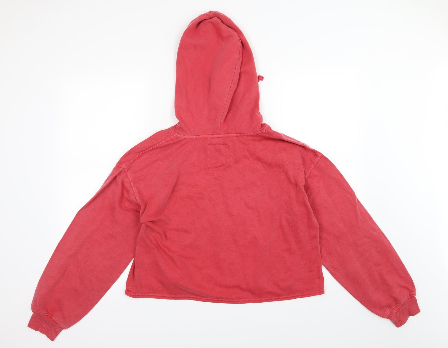 American Eagle Outfitters Womens Red  Jersey Pullover Hoodie Size L  - Coca Cola