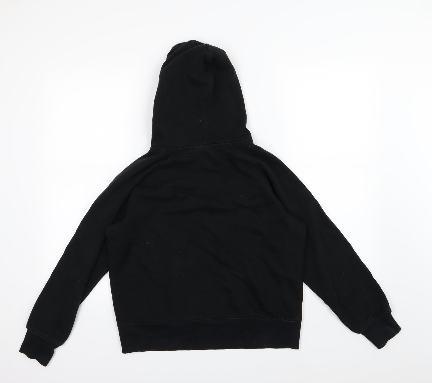 New Balance Womens Black  Jersey Pullover Hoodie Size M