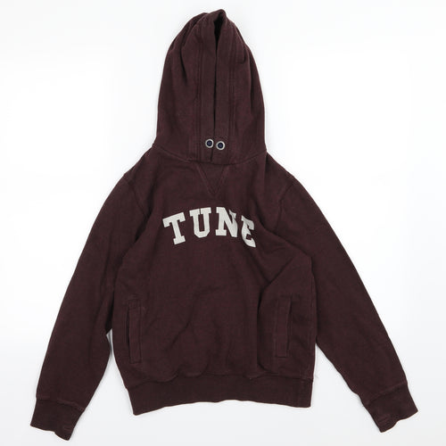 NEXT Boys Brown  Jersey Pullover Hoodie Size 10 Years  - Tune