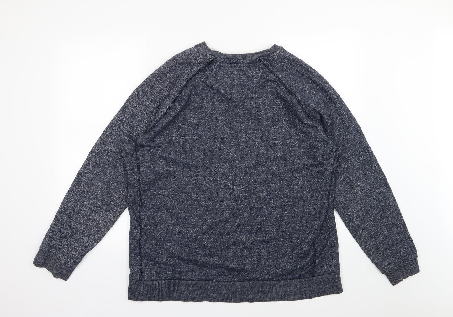 Duffer of St. George Mens Blue  Jersey Pullover Sweatshirt Size 2XL