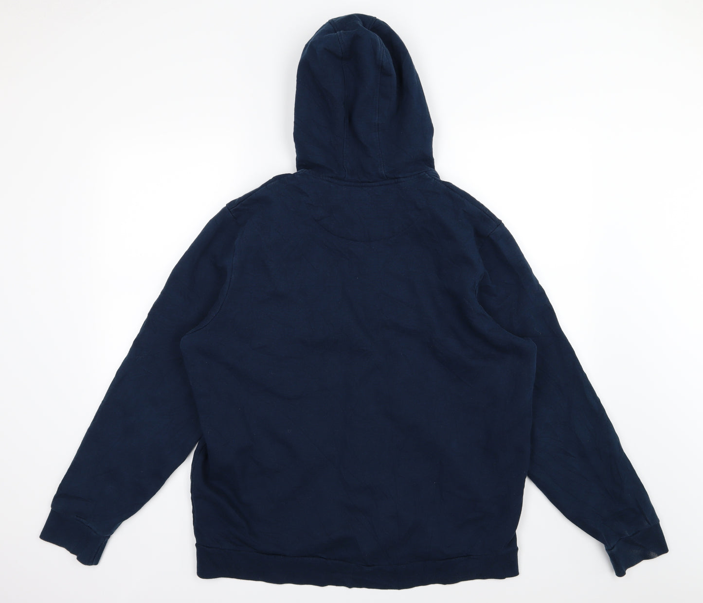New Zealand 2017 Mens Blue  Jersey Full Zip Hoodie Size L  - The British Lions