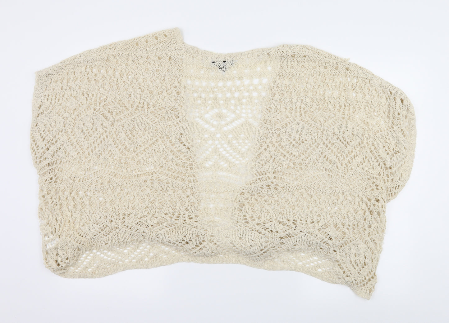 Atmosphere Womens Ivory  Knit Cardigan Jumper Size L