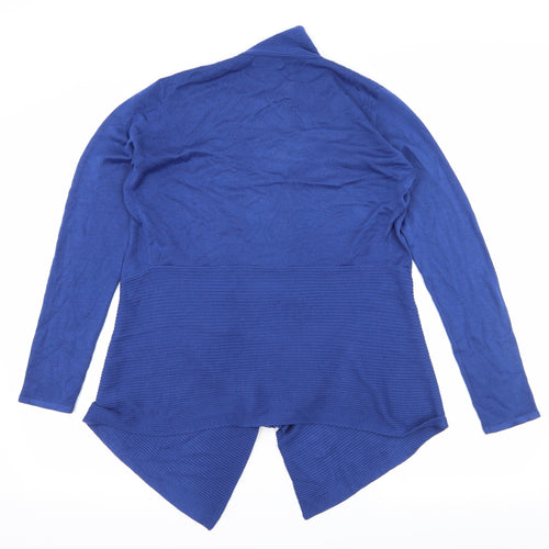 Soon Womens Blue  Knit Cardigan Jumper Size 10