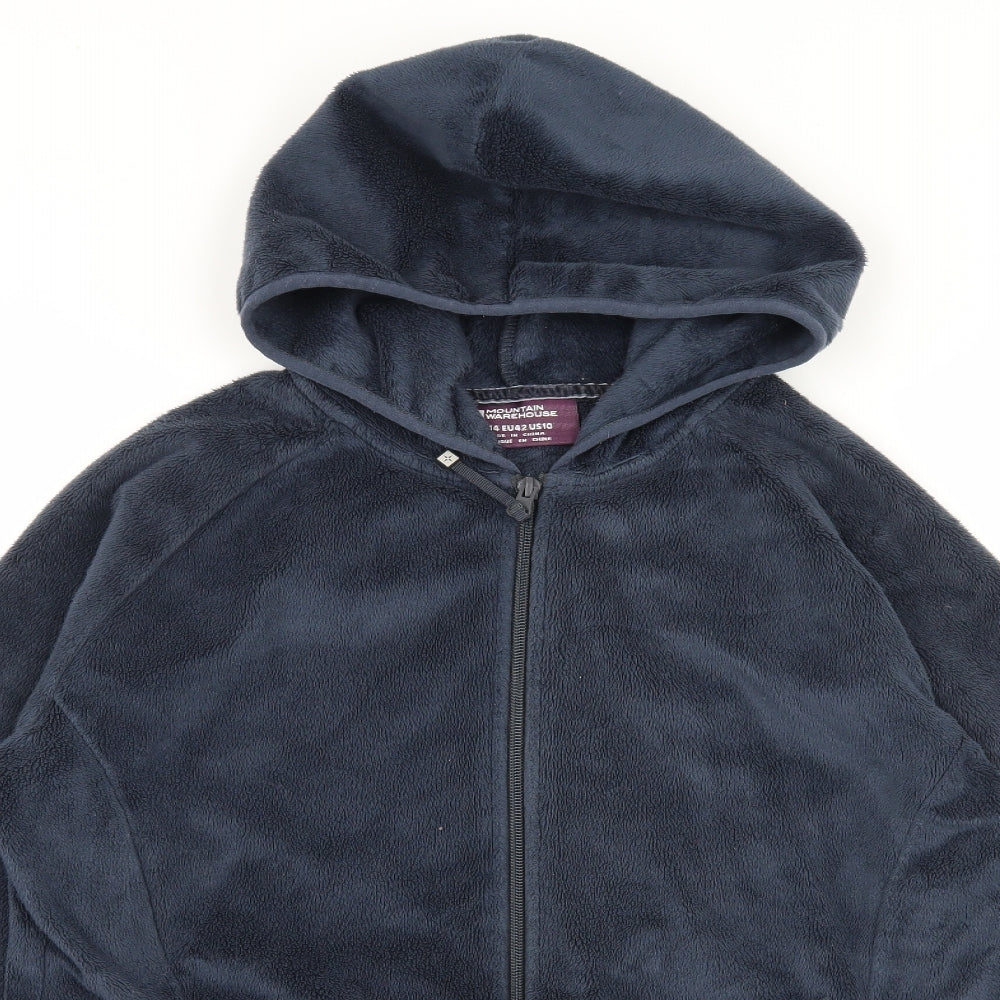 Mountain Warehouse Womens Blue  Fleece Jacket  Size 14
