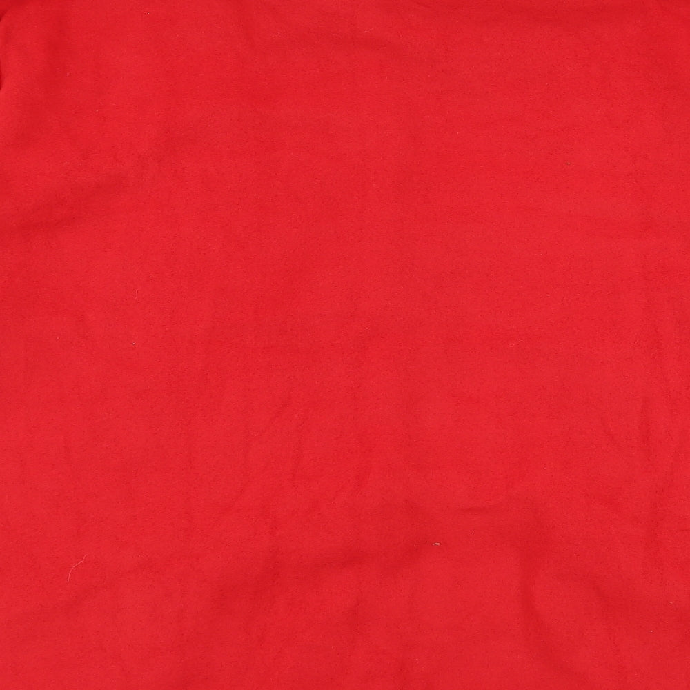 Preworn Womens Red  Fleece Jacket  Size 24