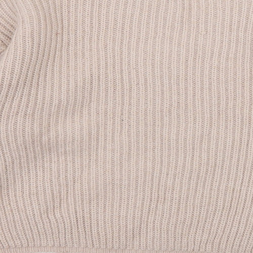 New Look Womens Pink  Knit Pullover Jumper Size S