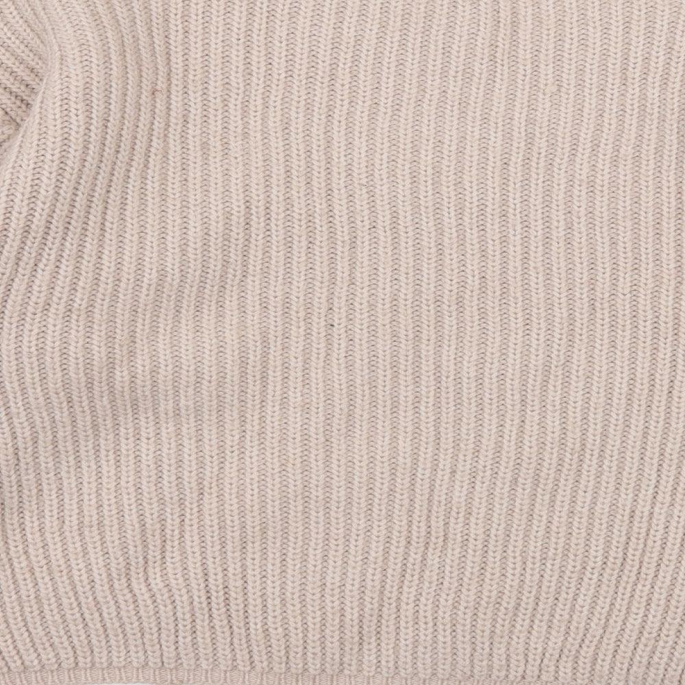 New Look Womens Pink  Knit Pullover Jumper Size S