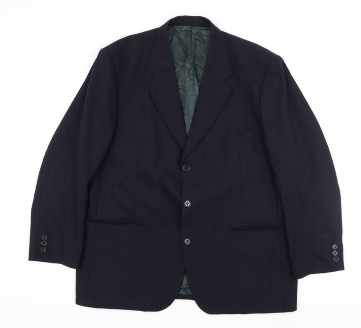 Preworn Mens Blue   Jacket Suit Jacket Size XL