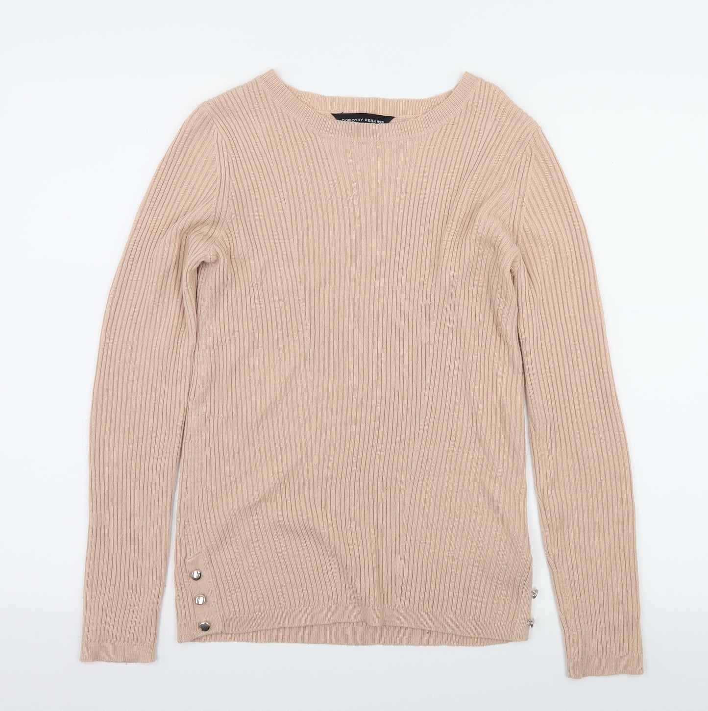 Dorothy Perkins Womens Pink  Knit Pullover Jumper Size 8