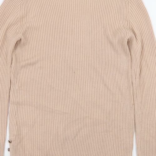 Dorothy Perkins Womens Pink  Knit Pullover Jumper Size 8